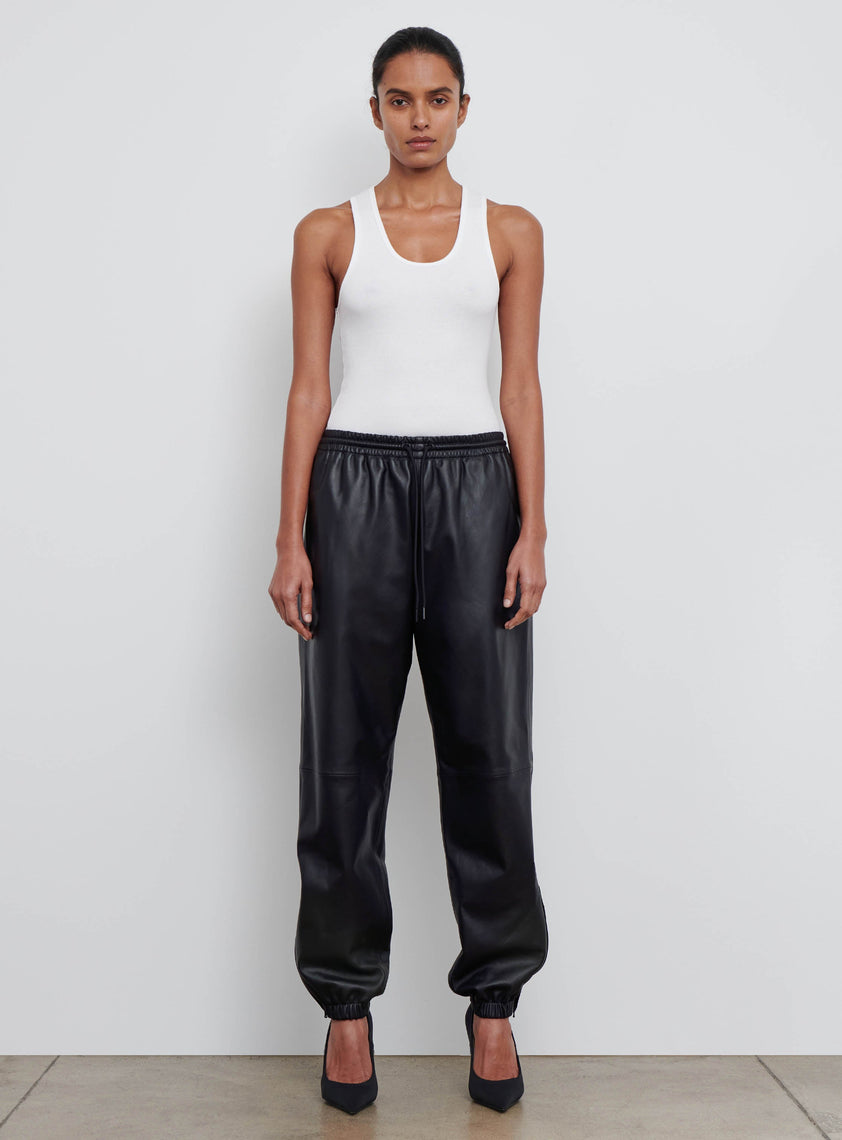 Leather Utility Pant